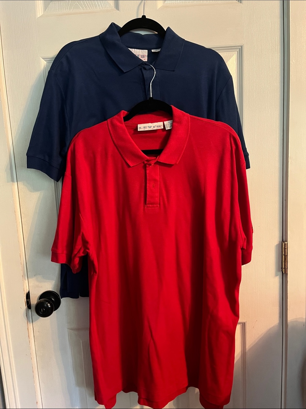 Levi's Men’s  Polos in Red, & Navy